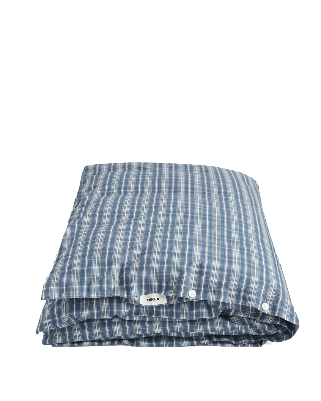 Douglas Checks Percale Duvet Cover