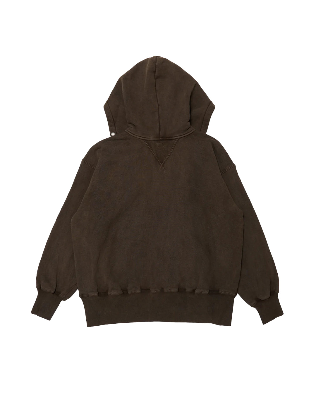 Mud Dyed Brown Lot.620 After Hooded Sweatshirt