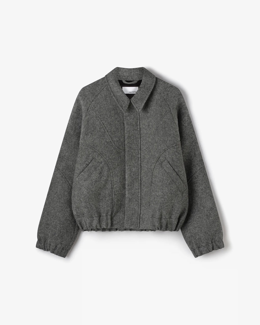 Marl Grey Jiji Wool Jacket