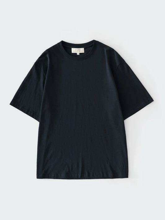 Darkest Navy Bric Short Sleeve T-Shirt