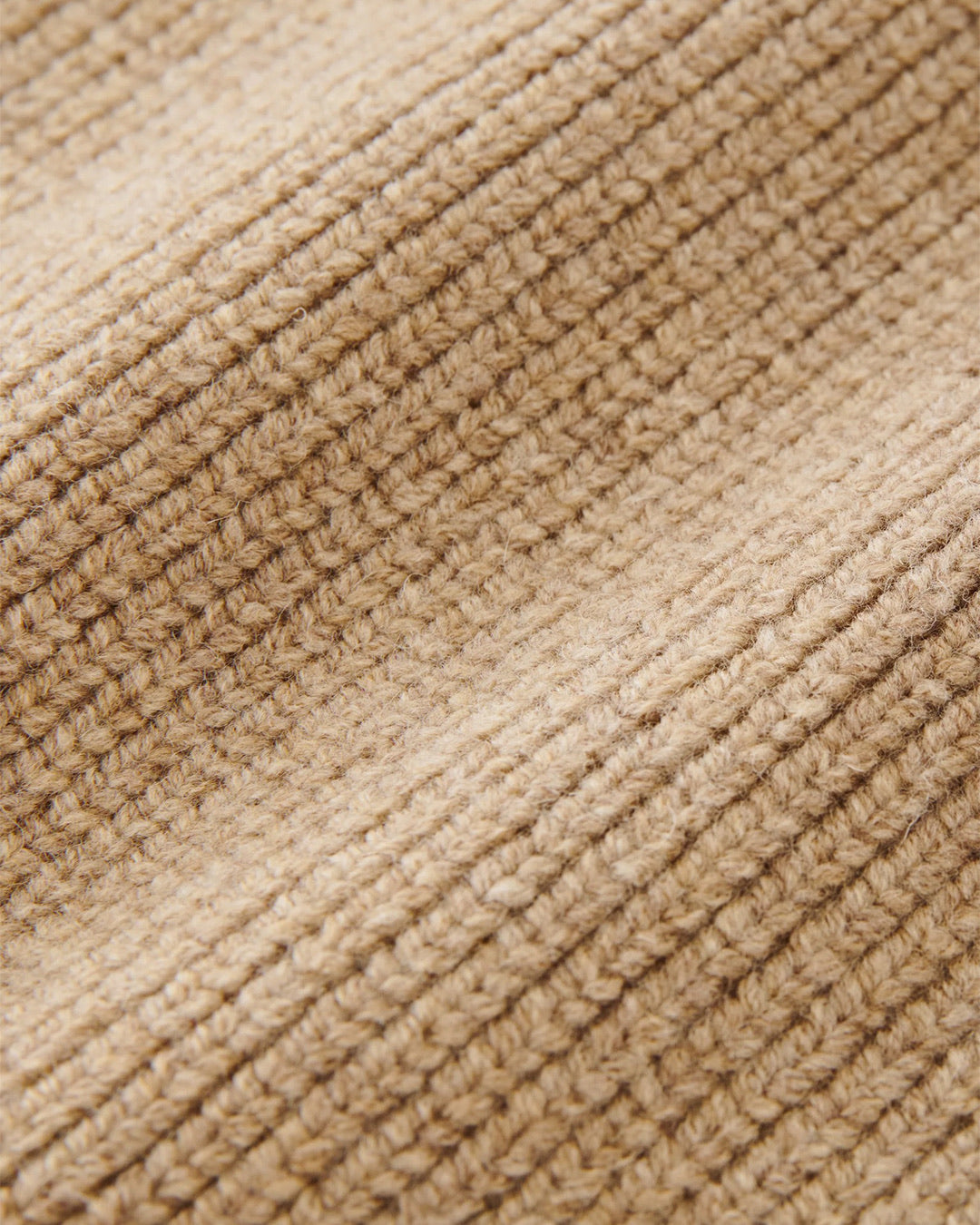 Oatmeal Sandos Rib Zip Though Jumper