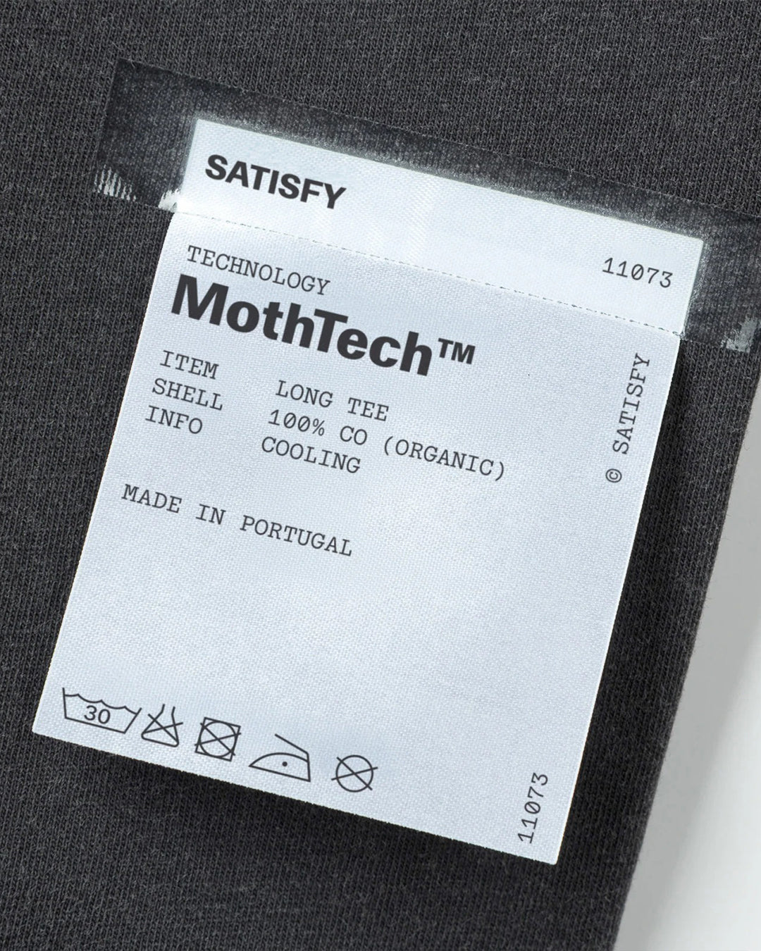 Aged Black MothTech Long Tee