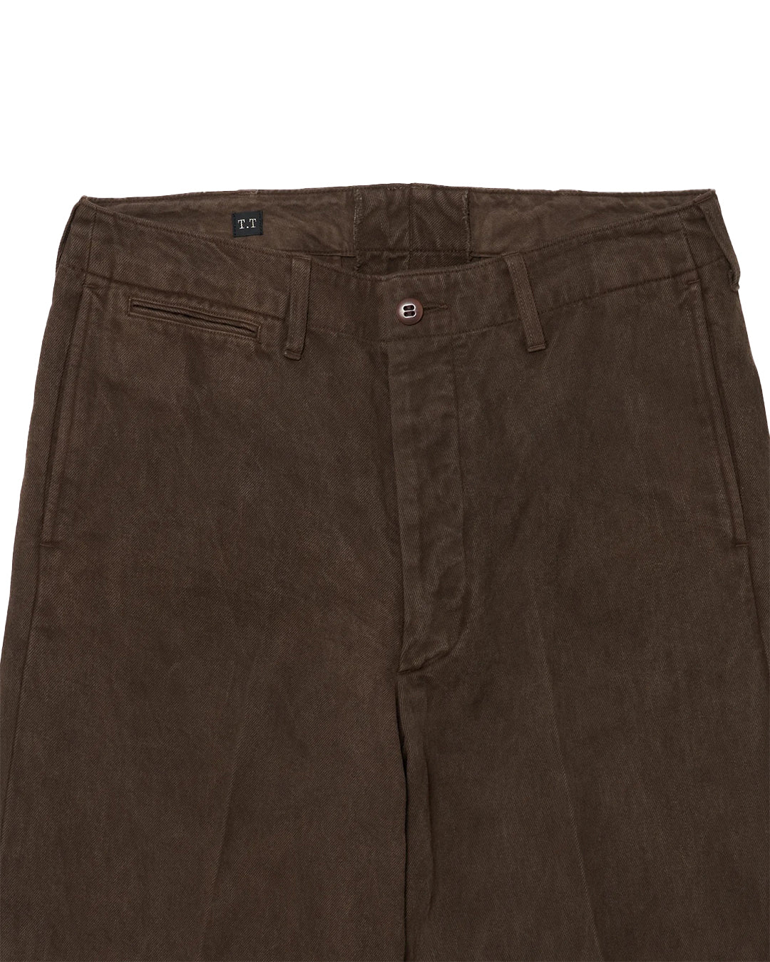 Mud Dyed Brown Lot.221 Field Trousers