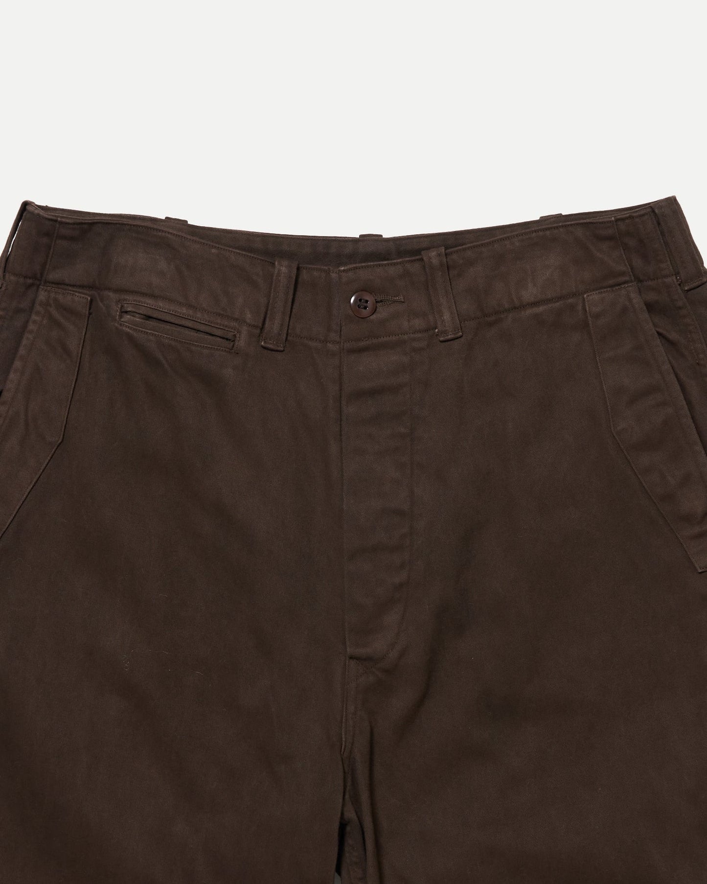 Mud Dyed Brown Lot.202 Engineer Trousers