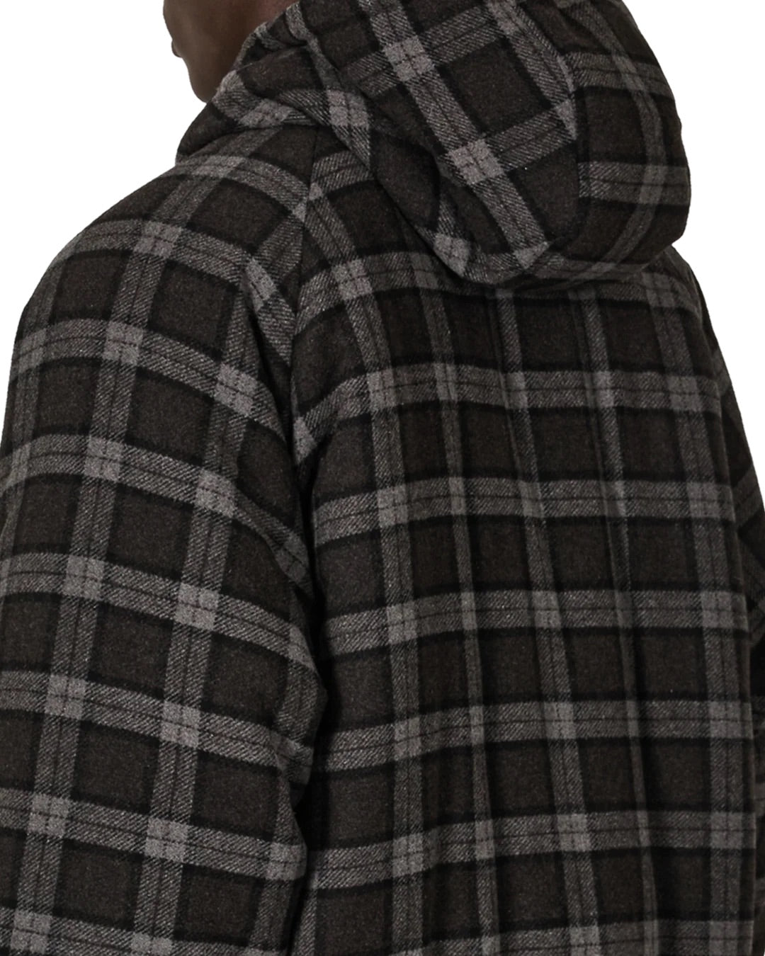 Anthracite Logger Wool Primaloft Checked Jacket