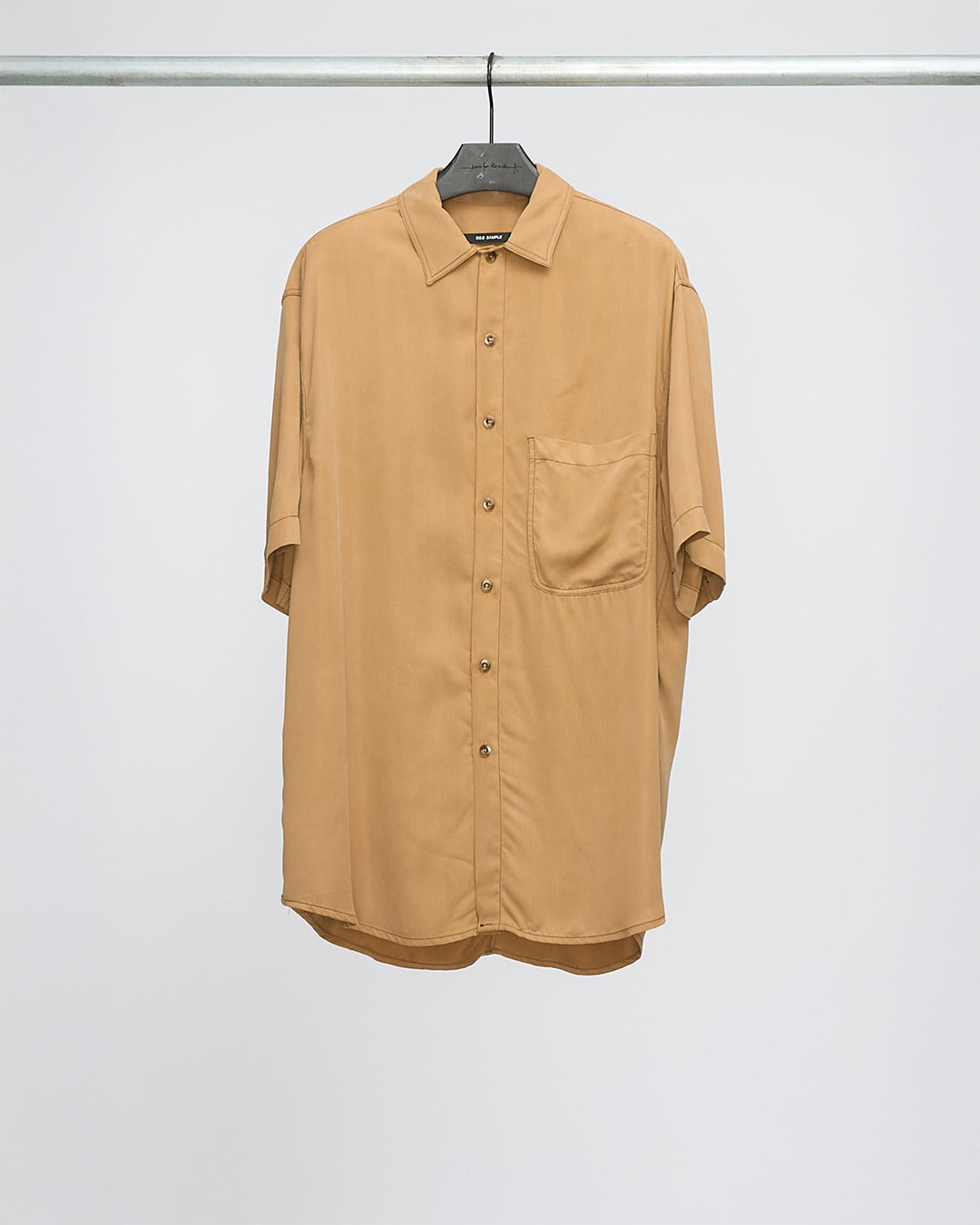 Camel S/S Oversized Shirt