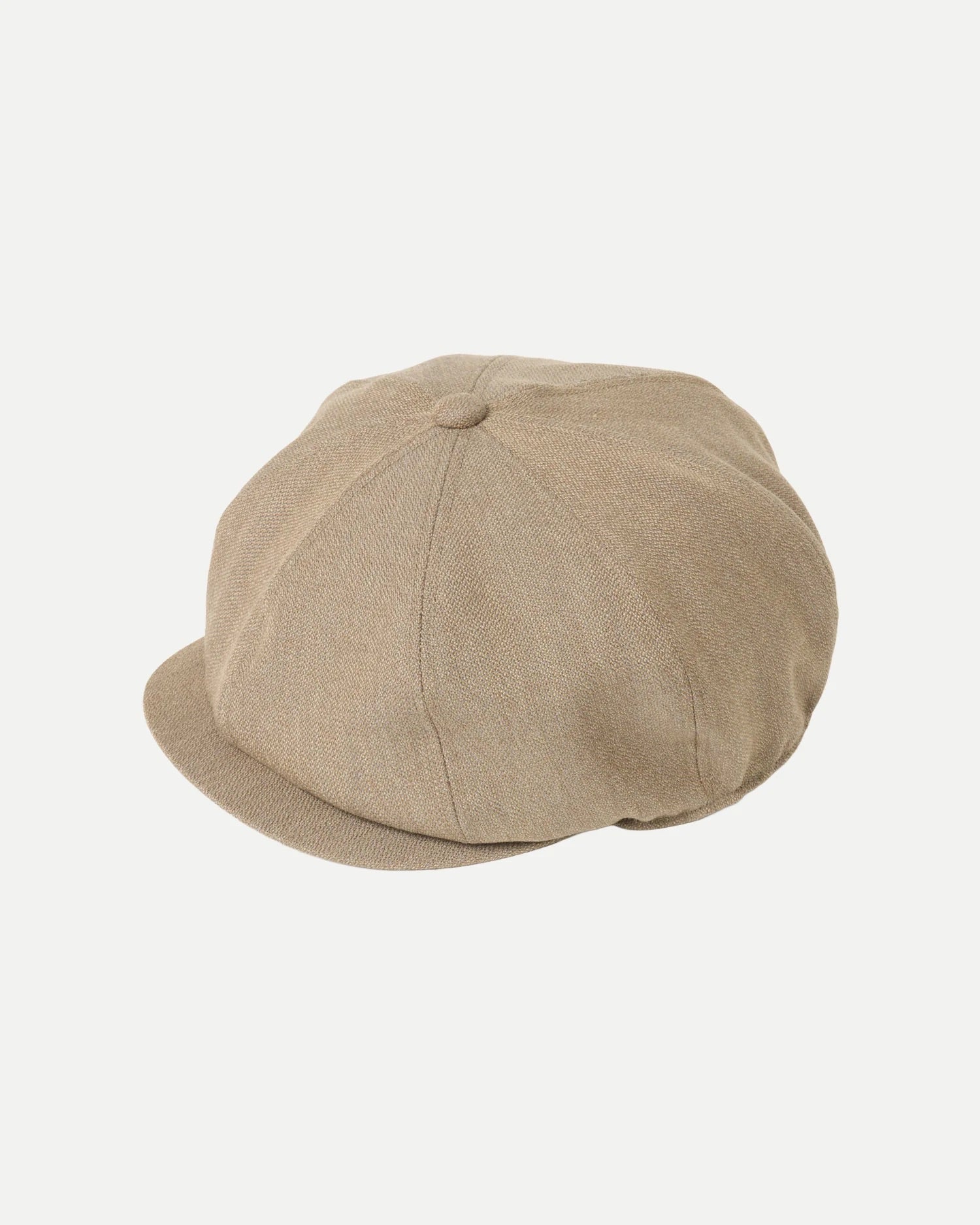 Melange Beige Wool Lot.006 Newsboy Cap