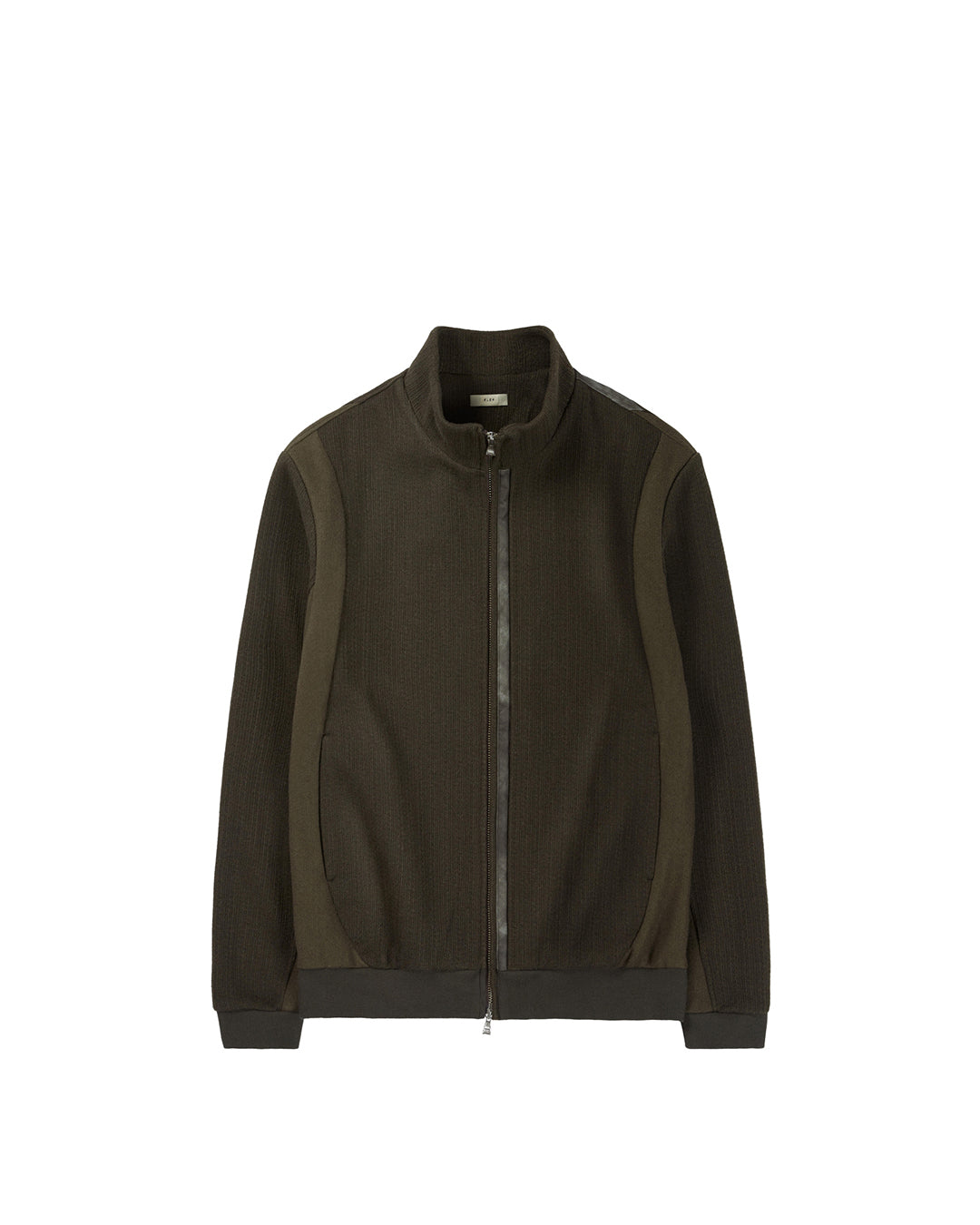 Brown EP.10 01 Jersey Zip-Up