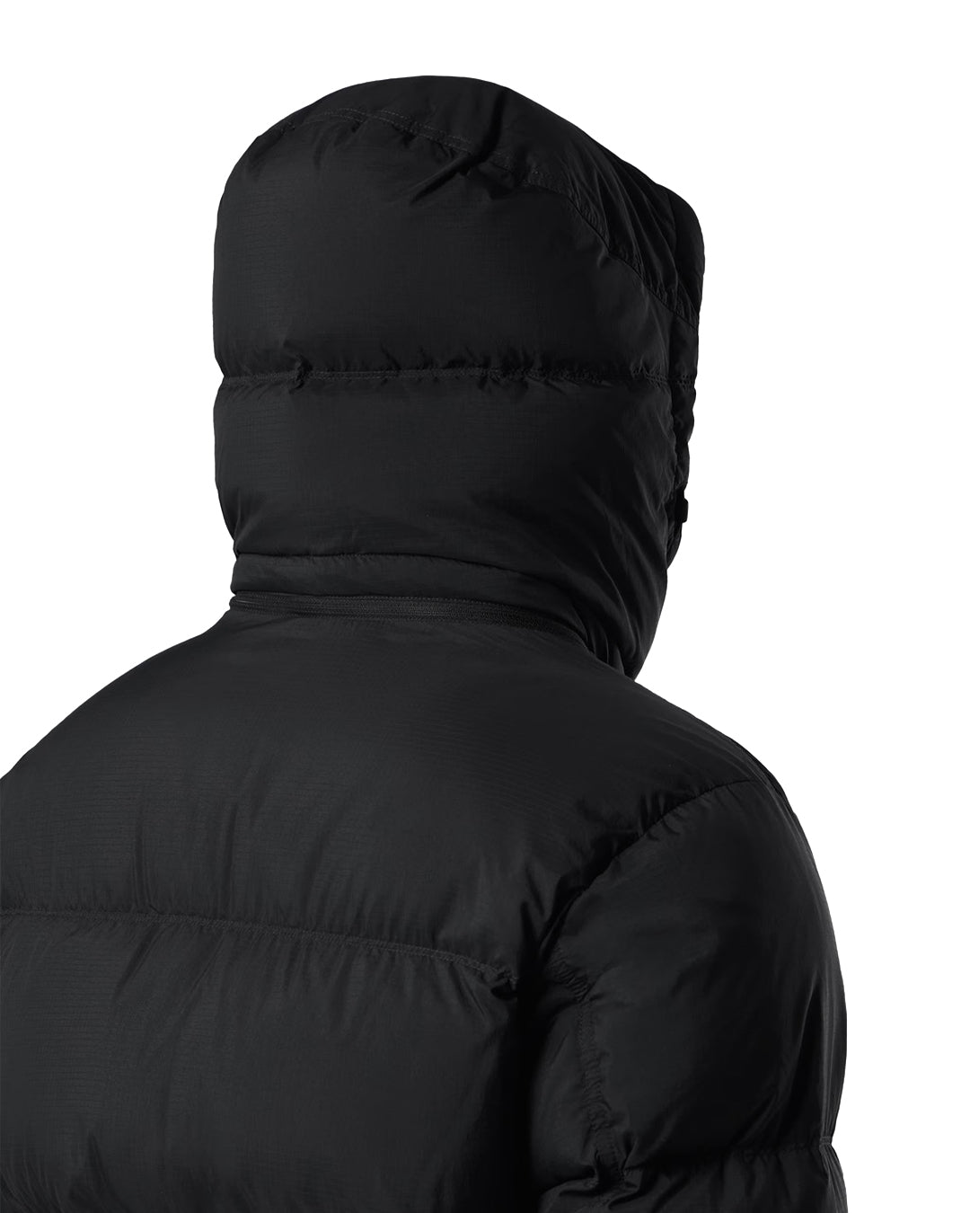 Black Matt Ripstop CORDURA Tear Resistant Down Jacket