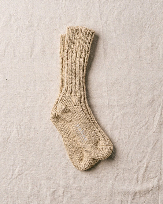 Green Organic Cotton Low Gauge Socks