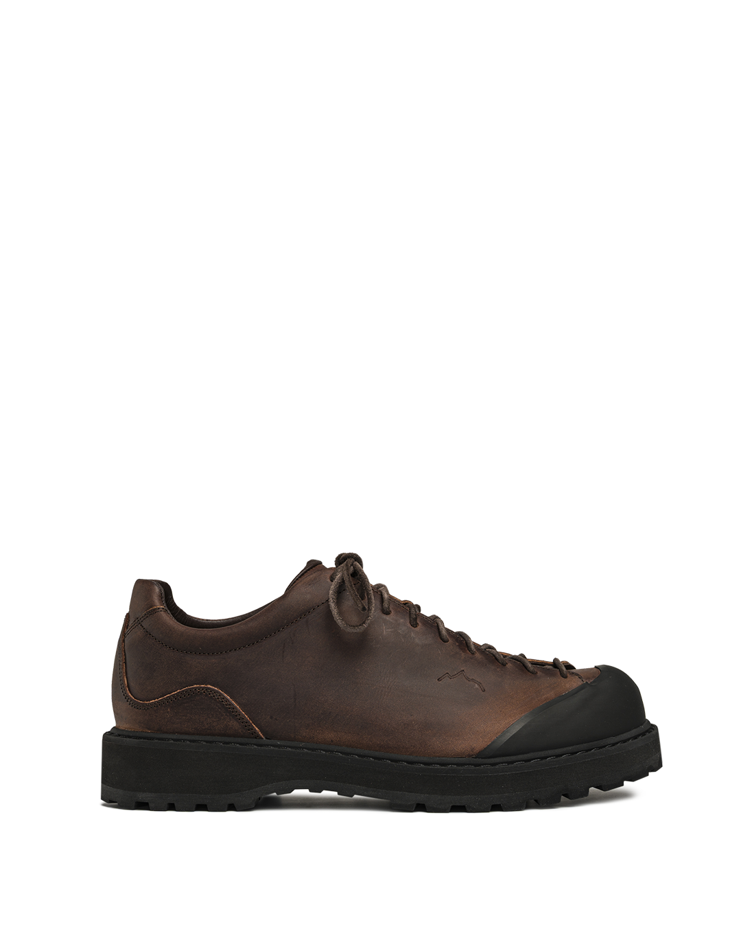 Mogano Waxed Leather Ampezzo Shoes