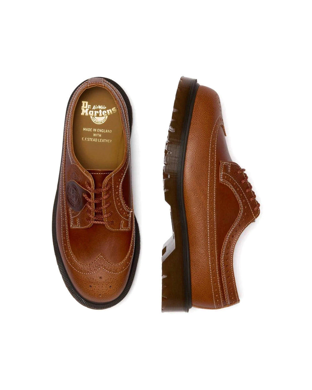 Amber Tan 3989 Brogue Westminster