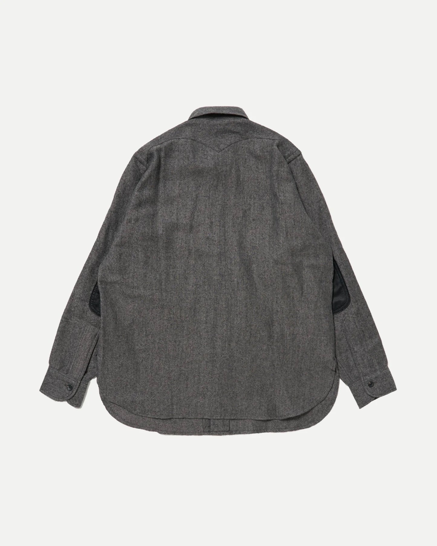 Charcoal Lot.116 Long Point Collar Sports Shirts