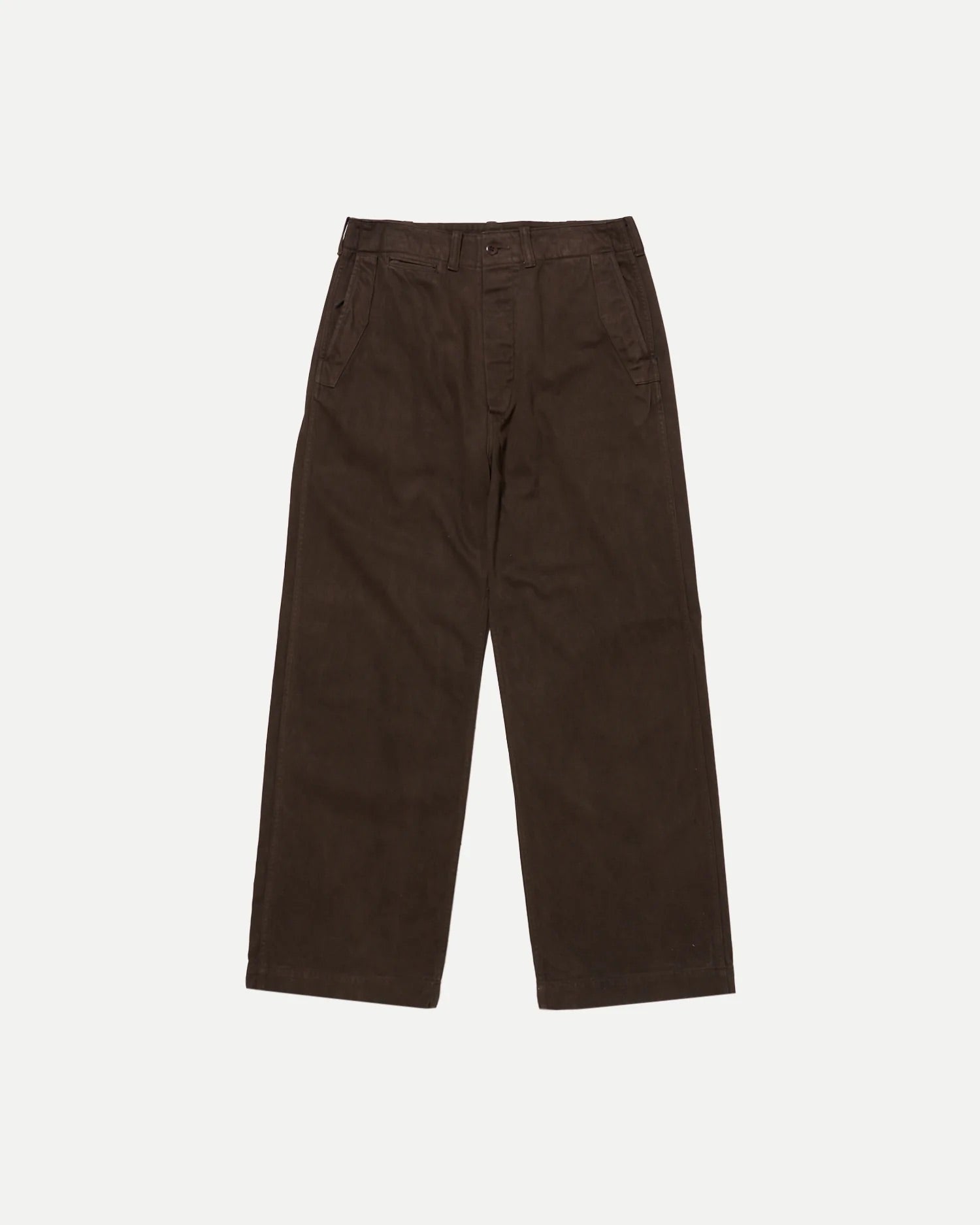 Mud Dyed Brown Lot.202 Engineer Trousers