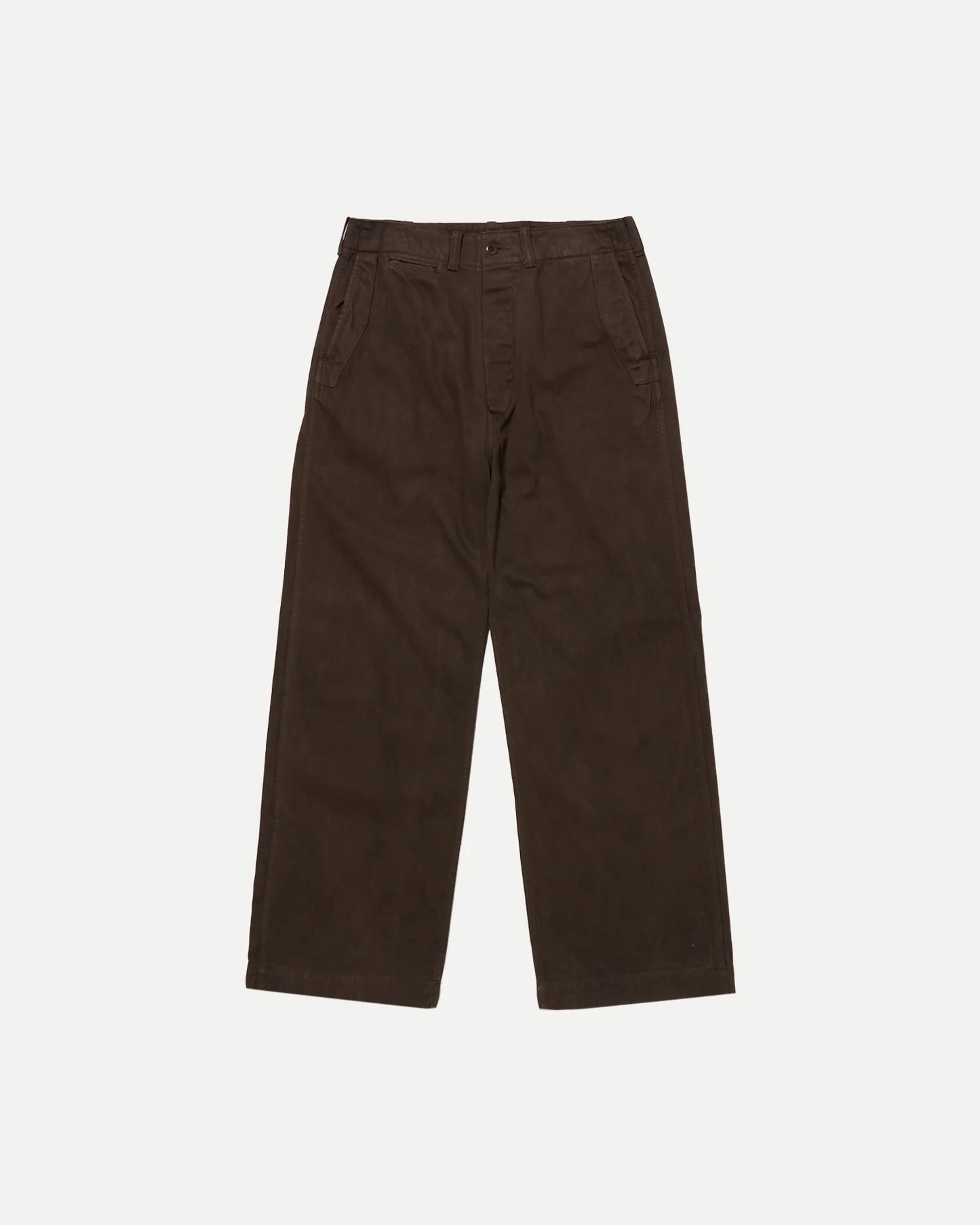 Mud Dyed Brown Lot.202 Engineer Trousers