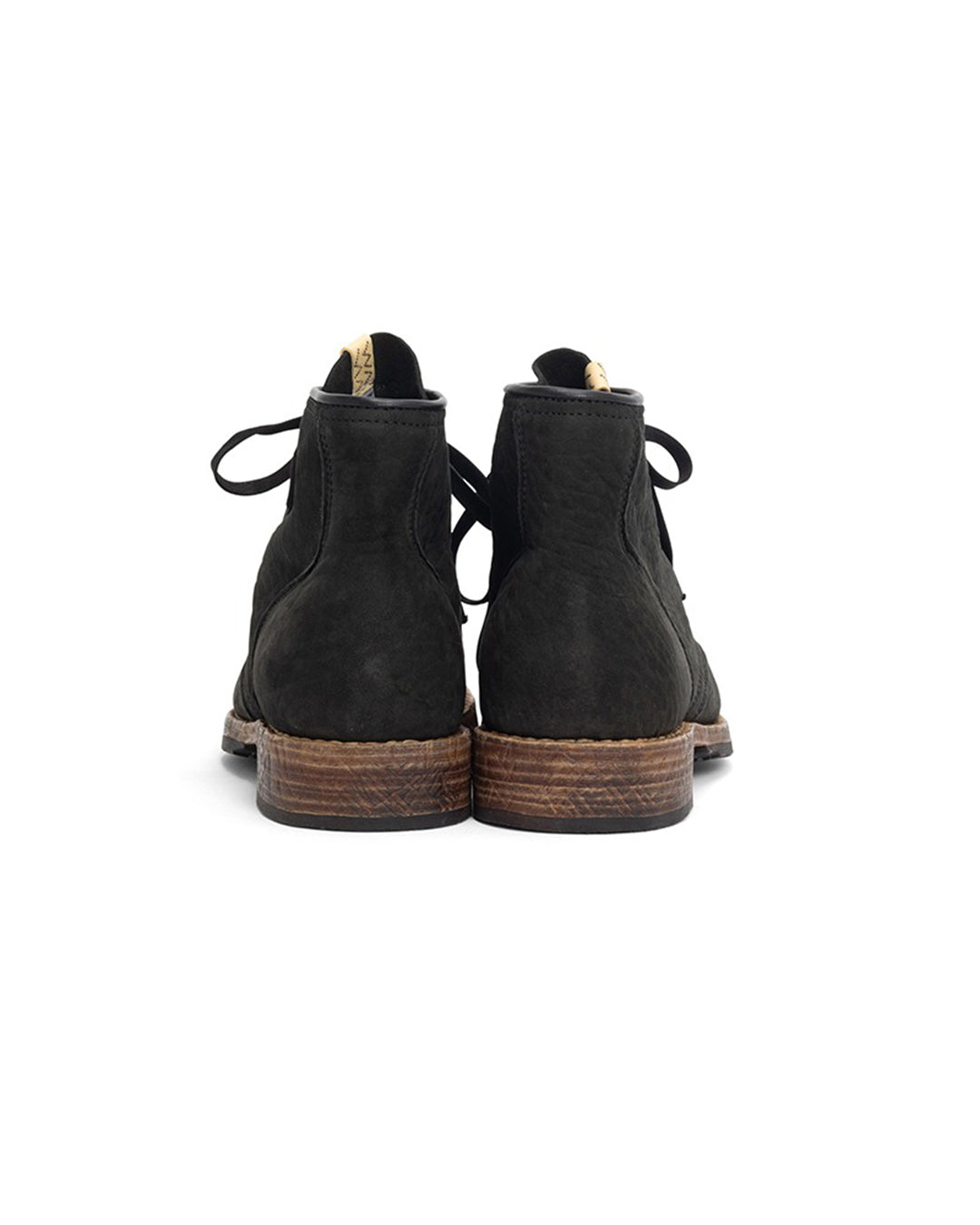 Black Lamb Leather Brigadier Mid Folk