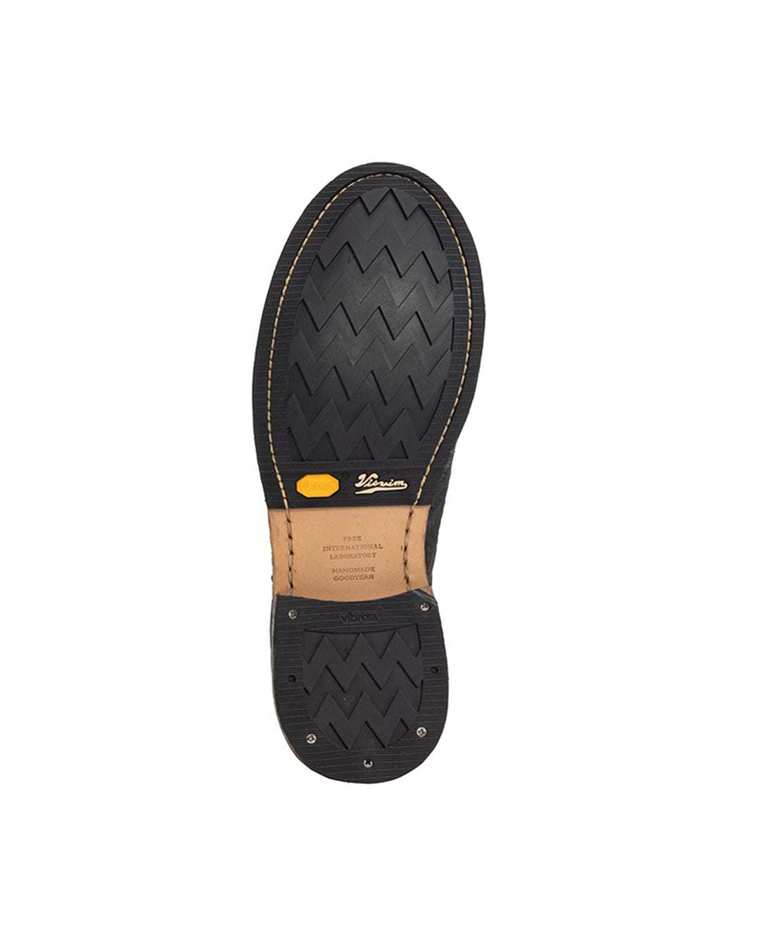 Black Lamb Leather Brigadier Mid Folk