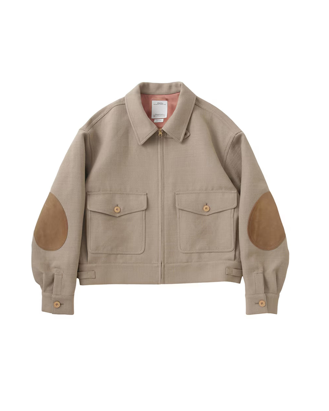 Beige Wool Linen Langley Jacket