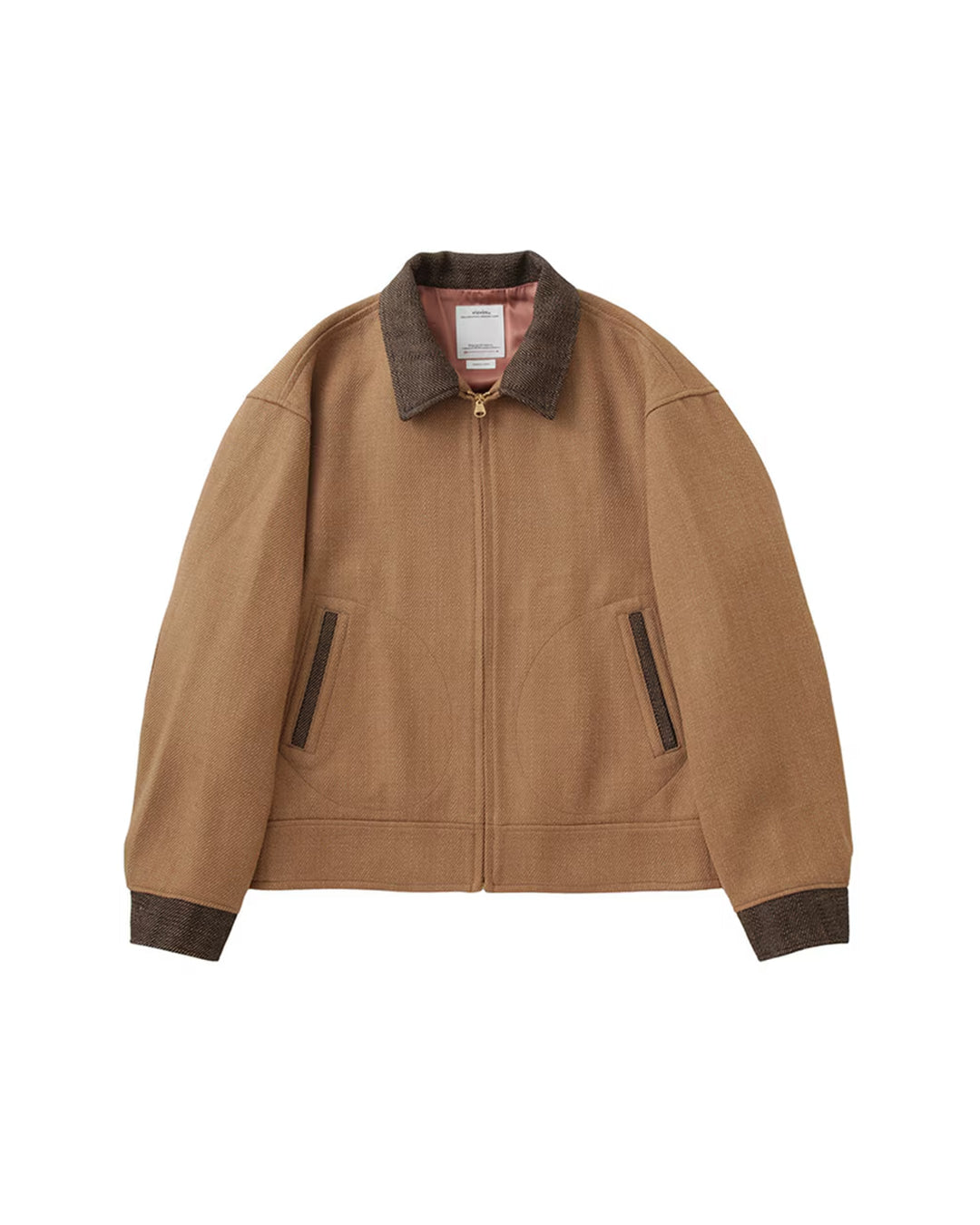 Beige Wool Linen Twill Strato Jacket