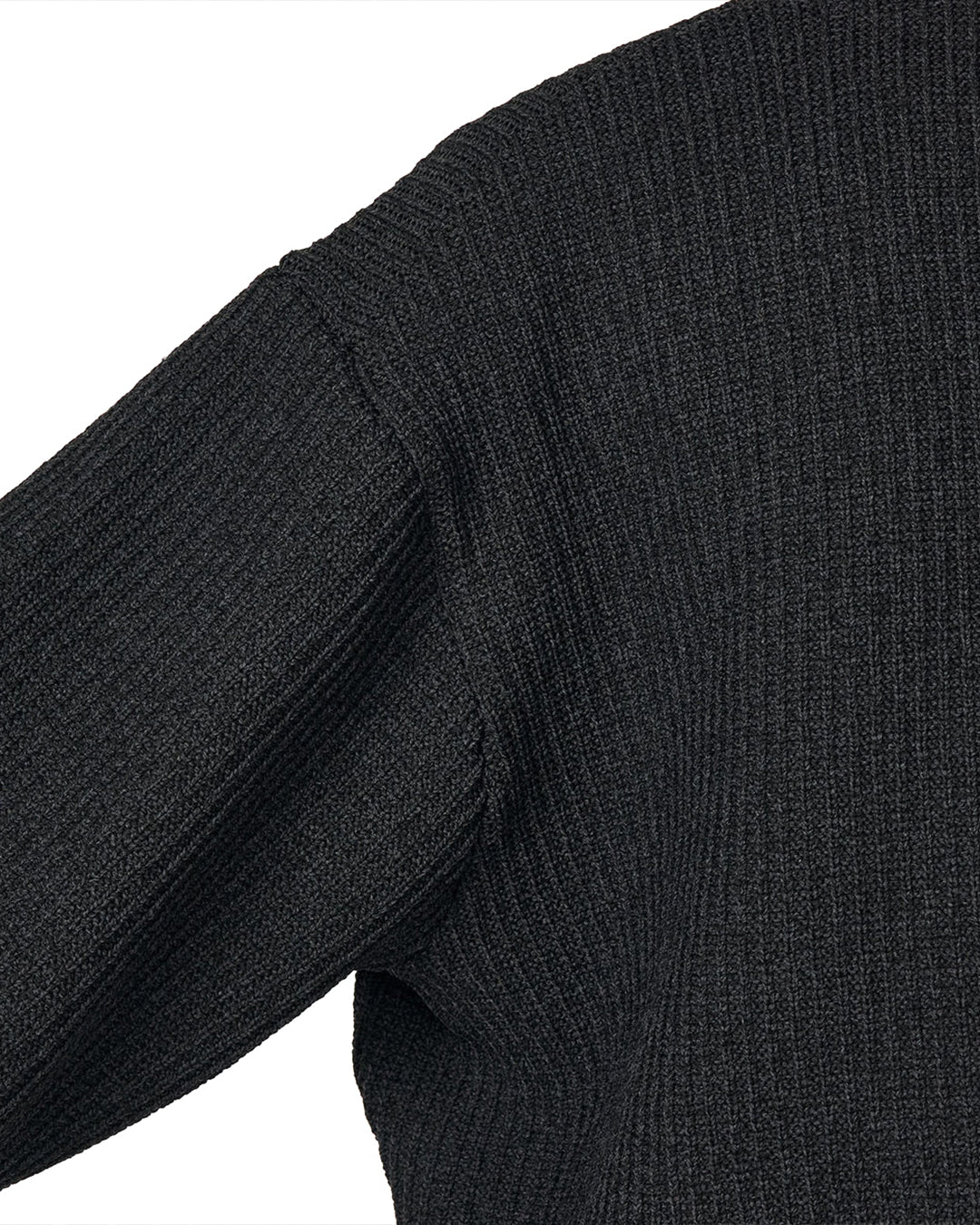 Black 5G Zip Cardigan