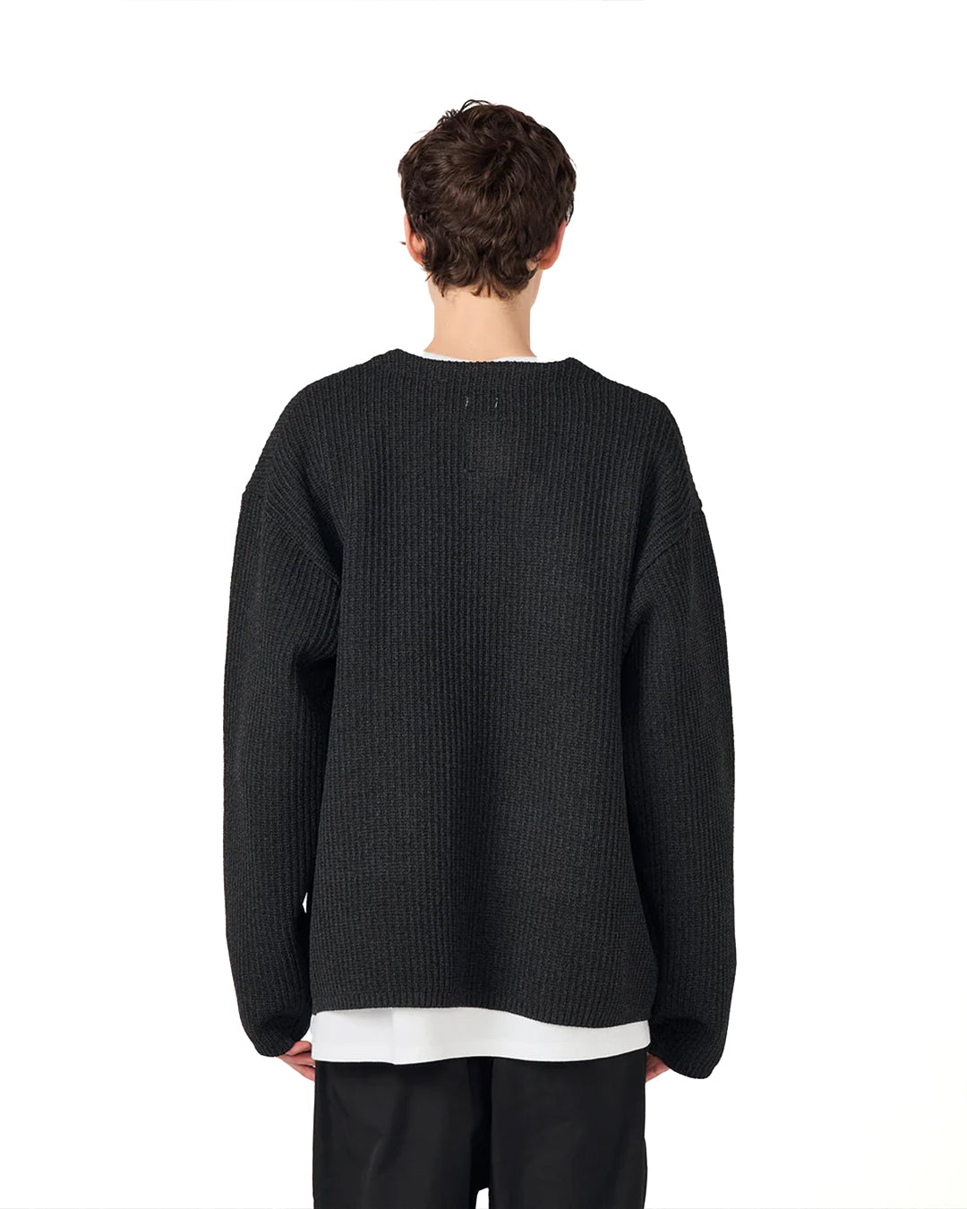 Black 5G Zip Cardigan