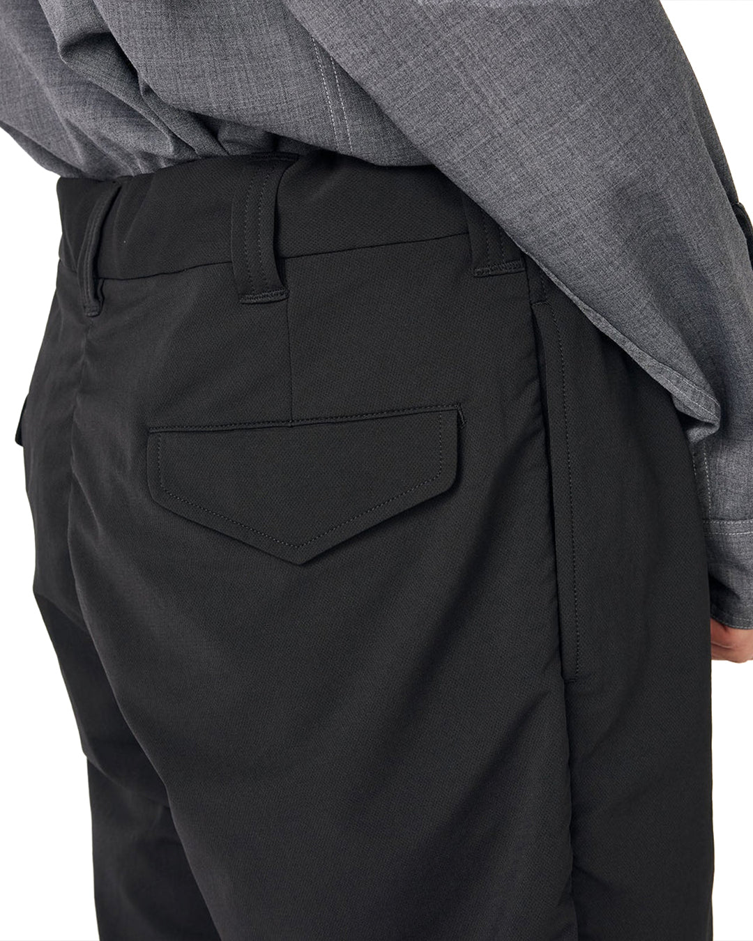 Black ALPHADRY Double Pleat Shorts