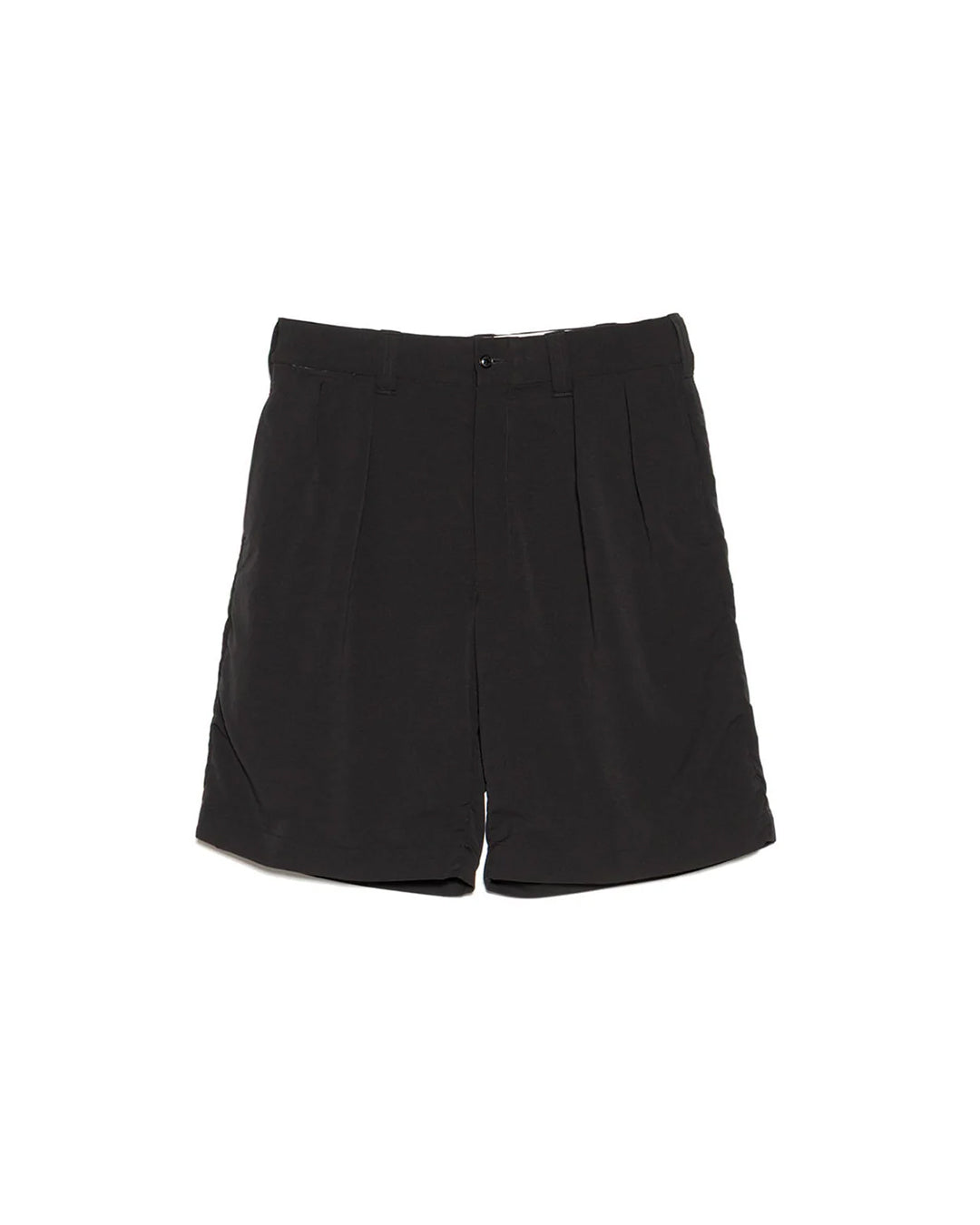 Black ALPHADRY Double Pleat Shorts