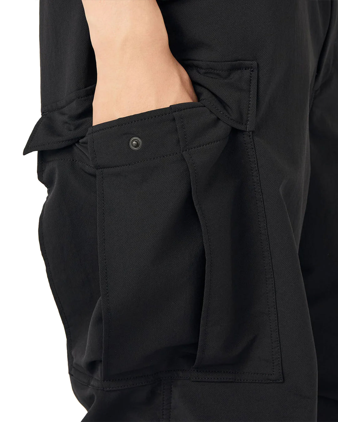 Black ALPHADRY Field Cargo Pants