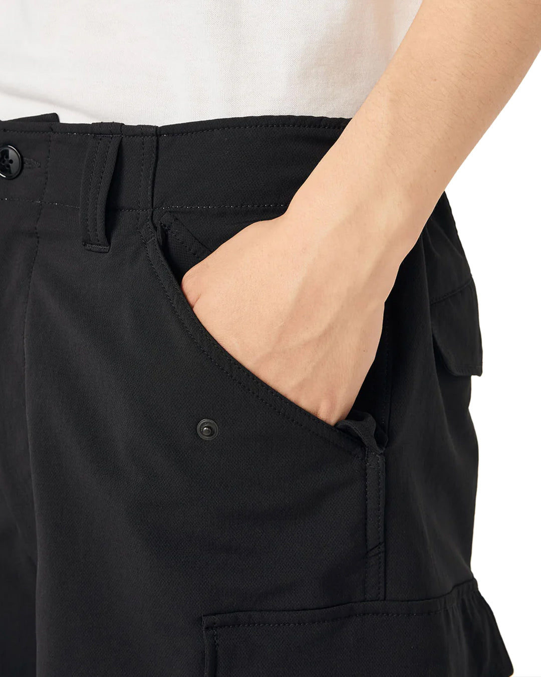 Black ALPHADRY Field Cargo Pants