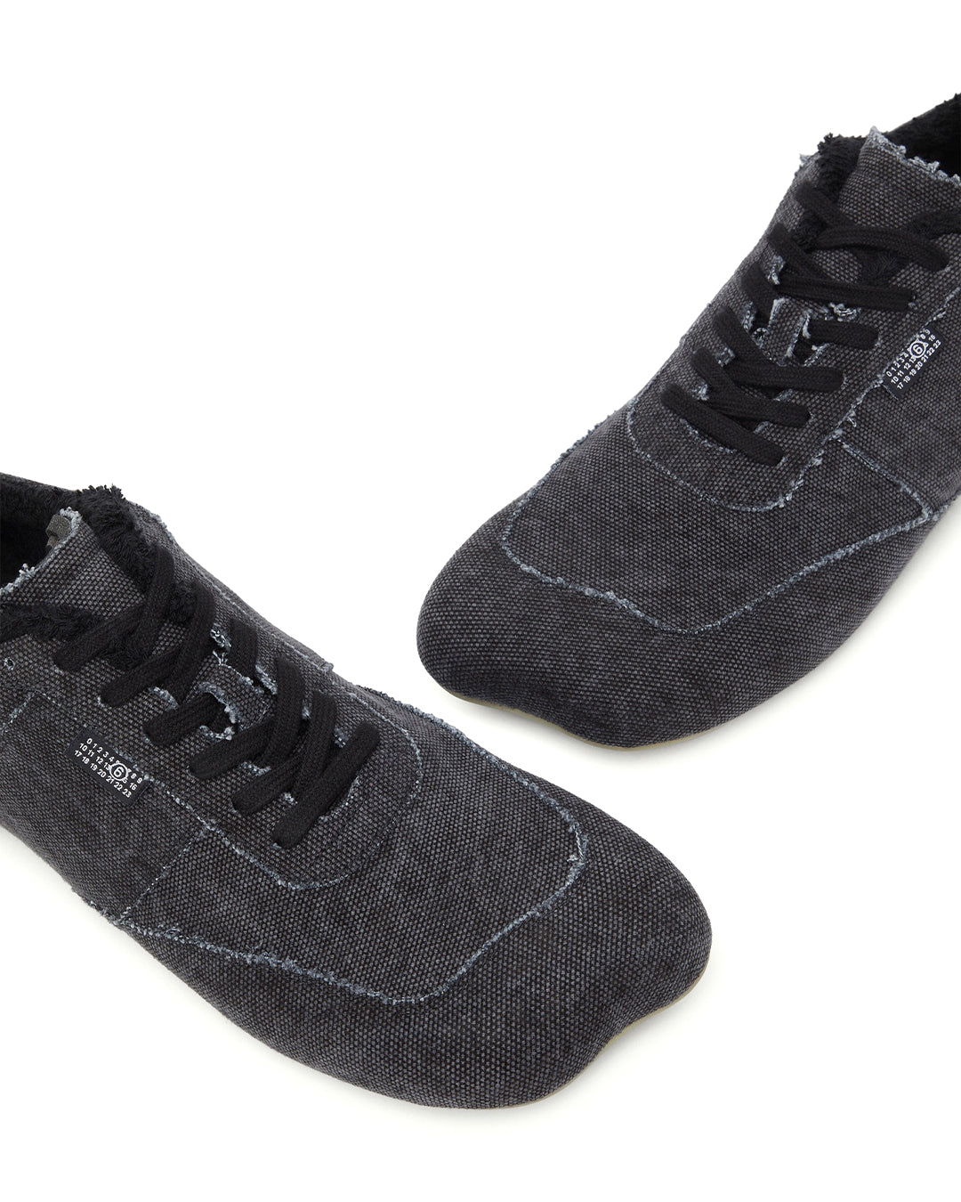 Black Anatomic Canvas Sneaker