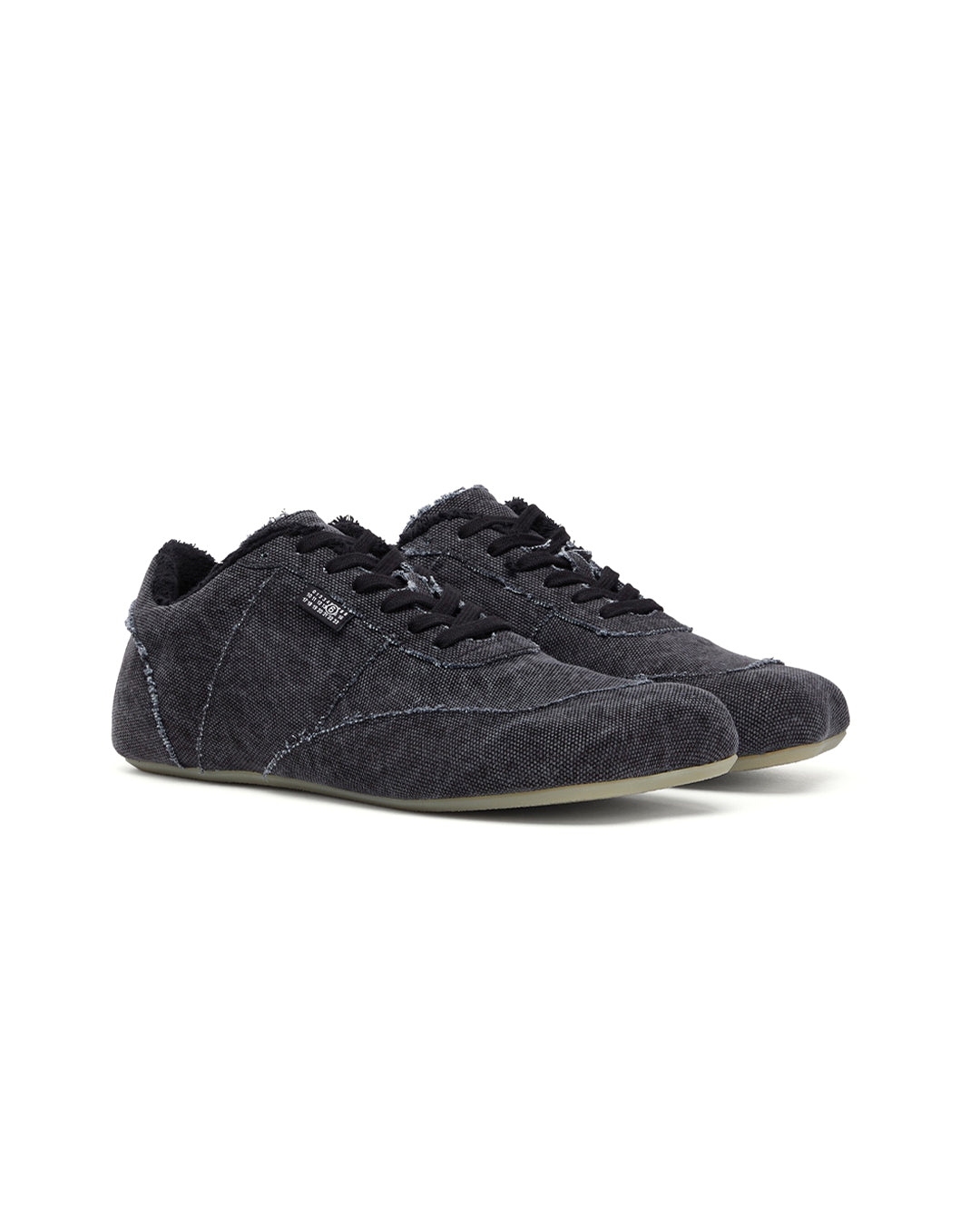 Black Anatomic Canvas Sneaker