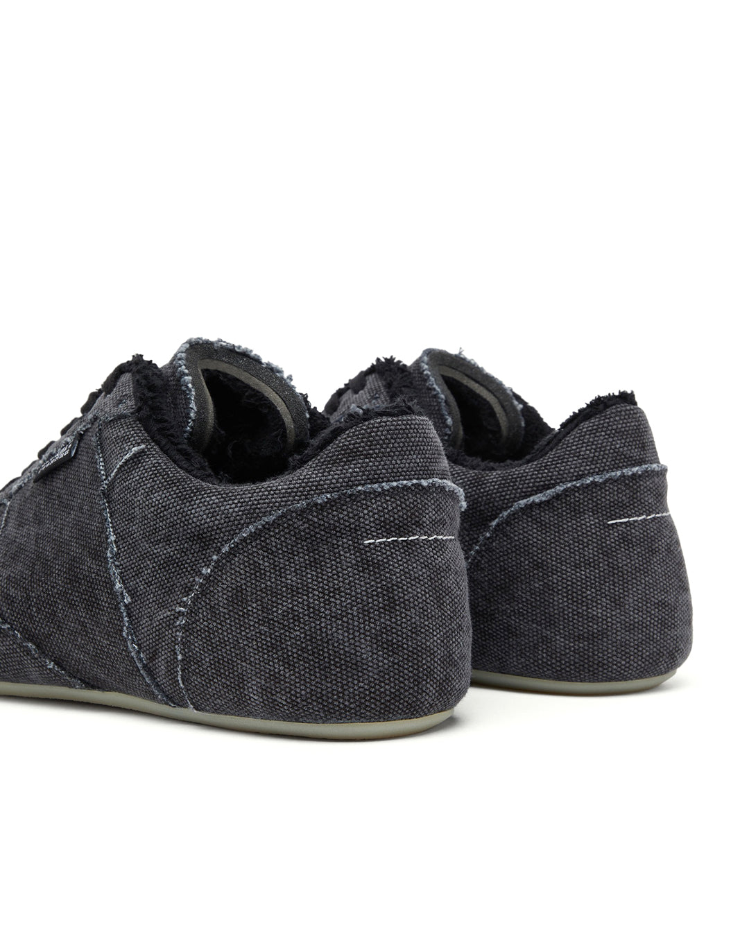 Black Anatomic Canvas Sneaker
