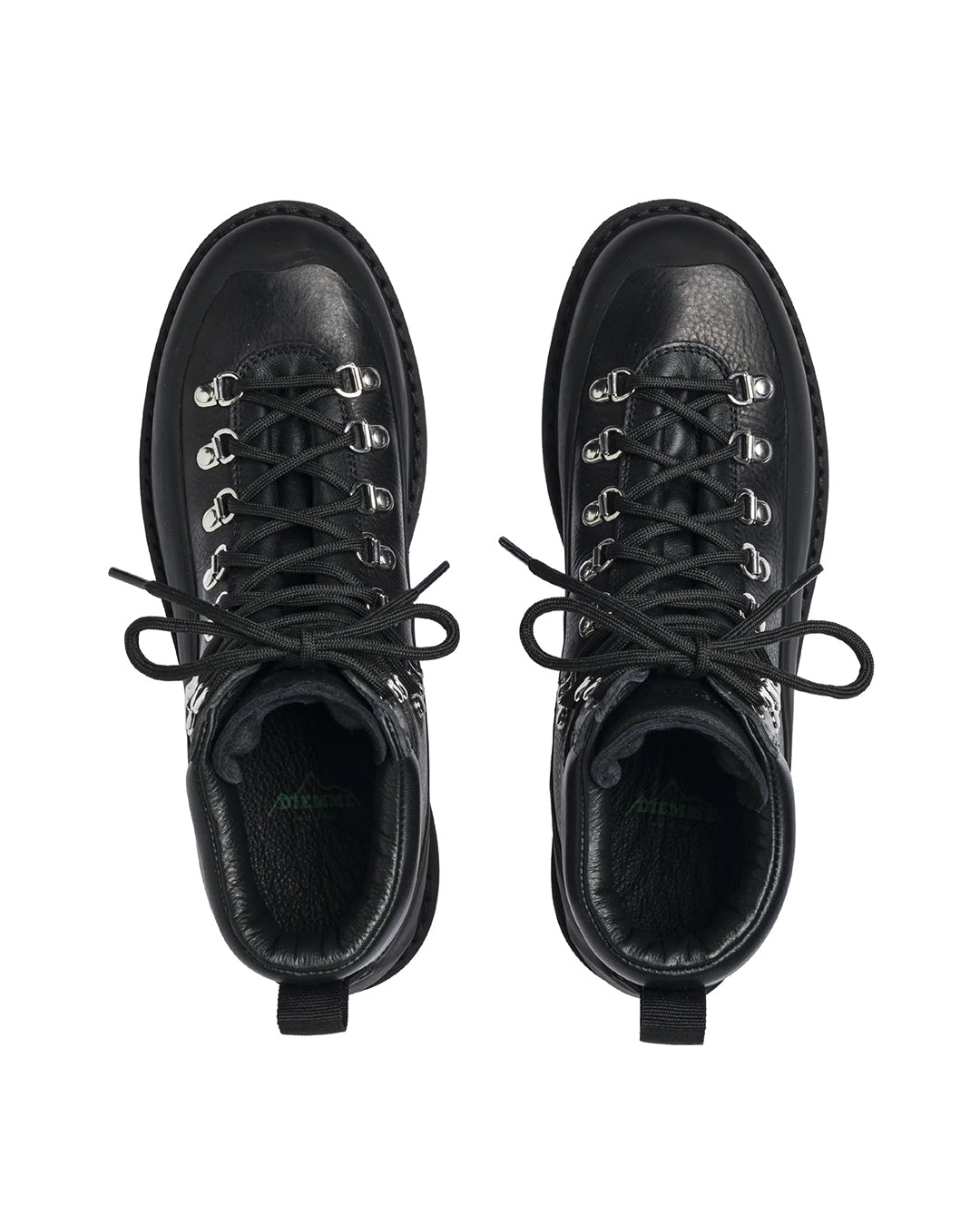 Black Bovine Leather Roccia Vet Gomma