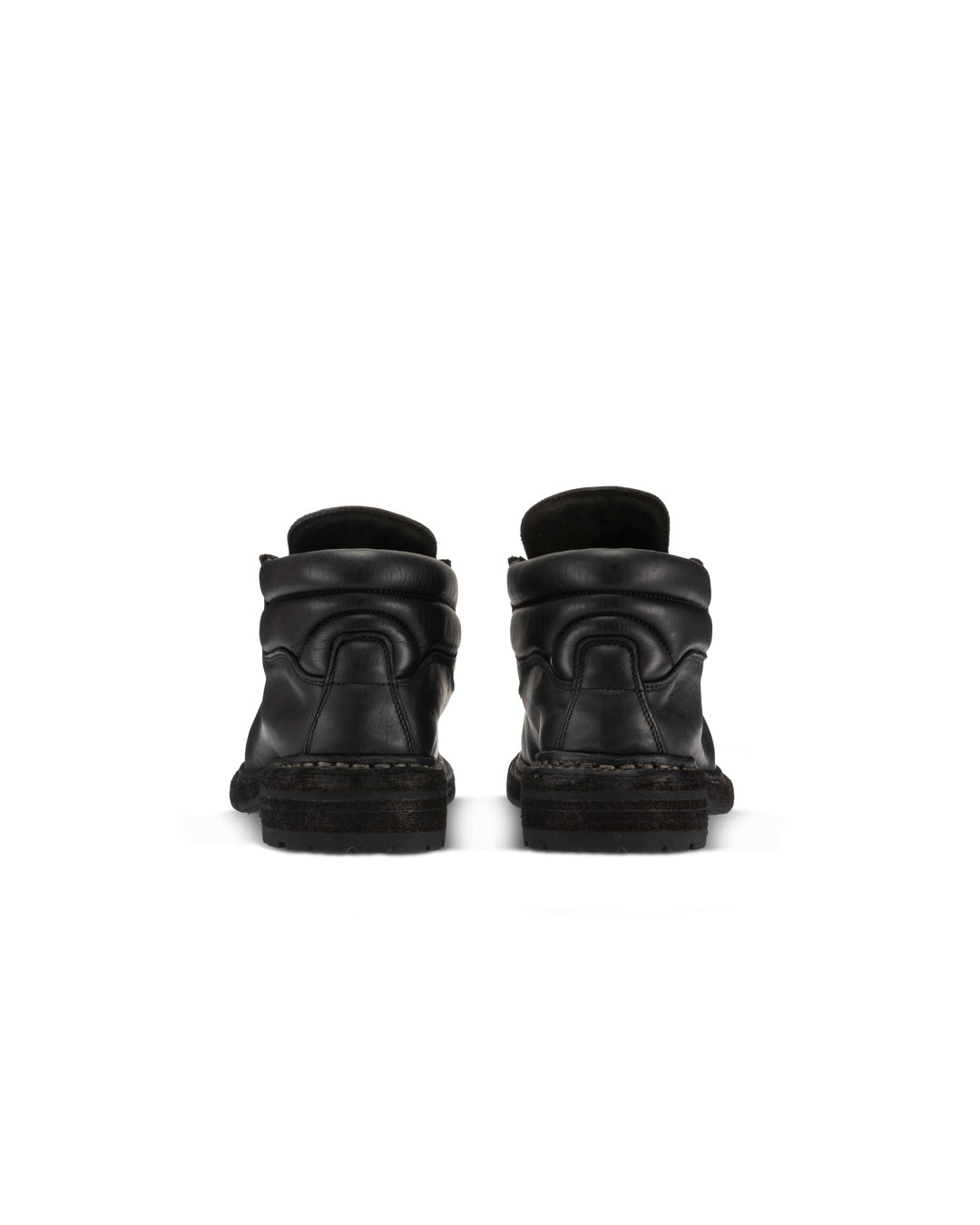 Black Calf Leather 190 Hiking Shoes