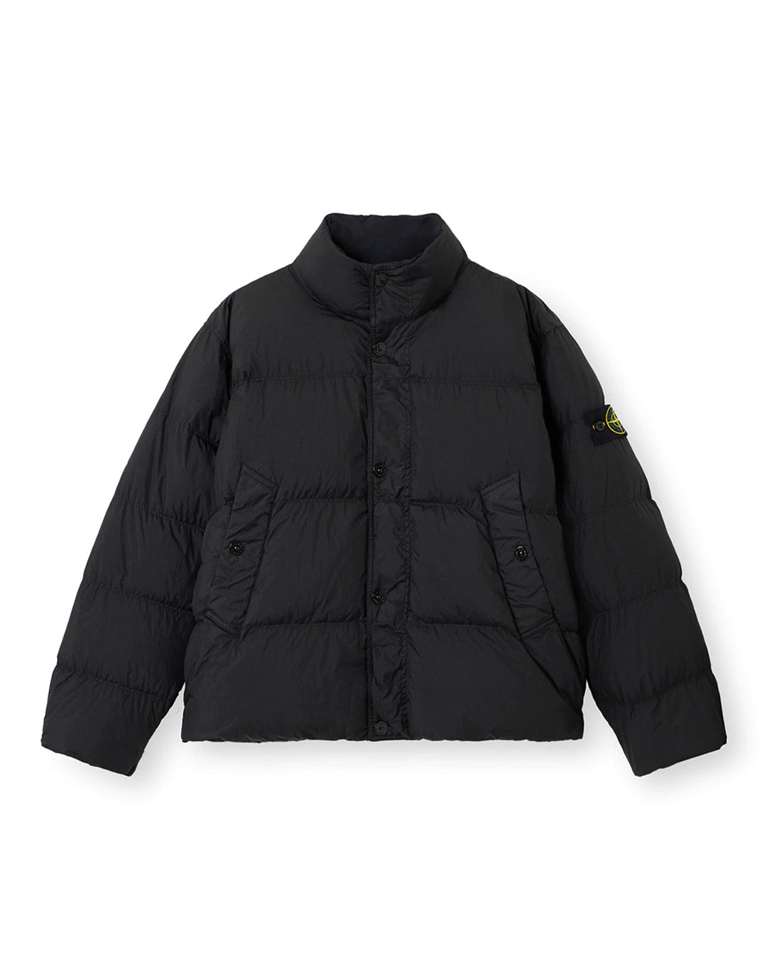 Black Crinkle Reps NY Down Jacket