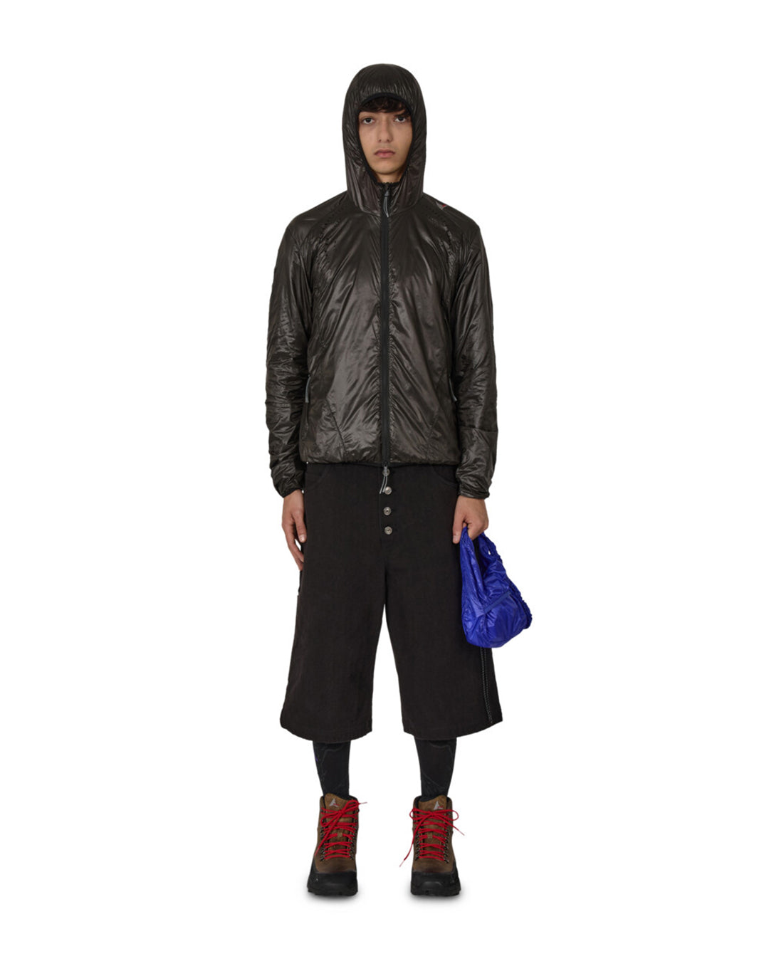 Black Hue Packable Wind Jacket