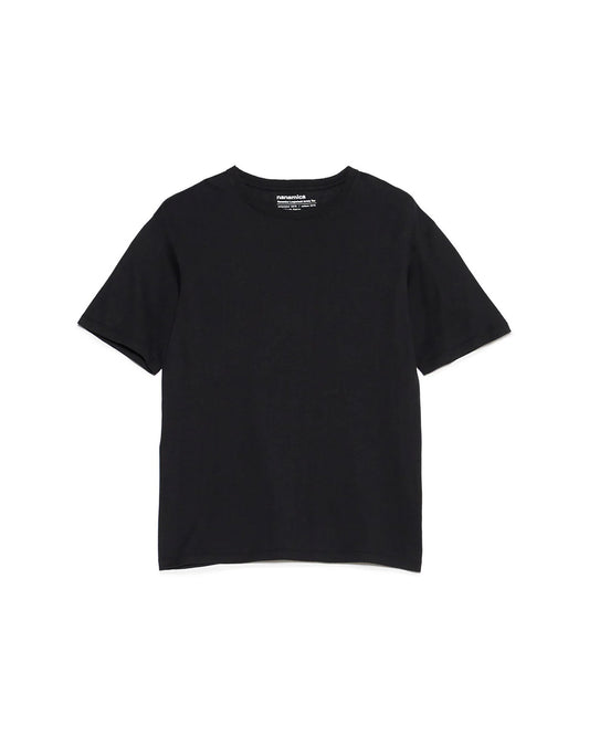 Black Loopwheel COOLMAX Jersey Tee
