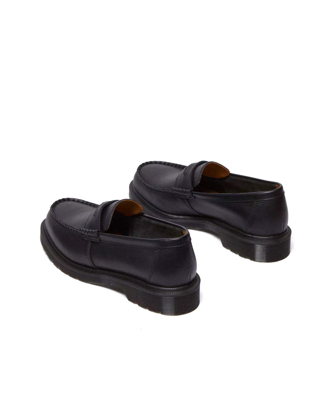 Black Penton Leather Loafer