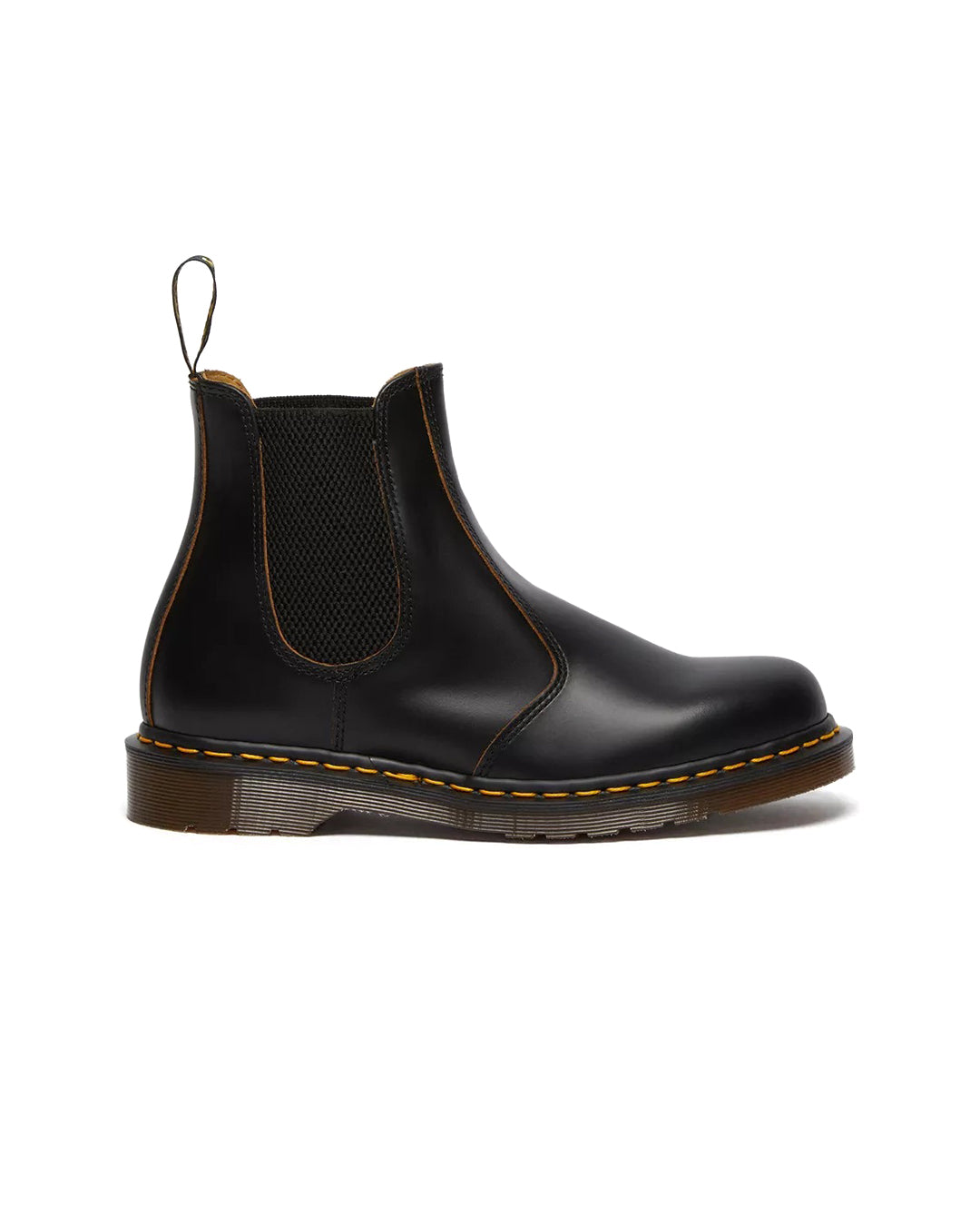 Black Quilon 2976 Vintage Made in England Chelsea Boots