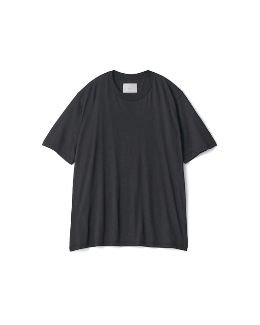 Black Suvin Cotton Basic Tee