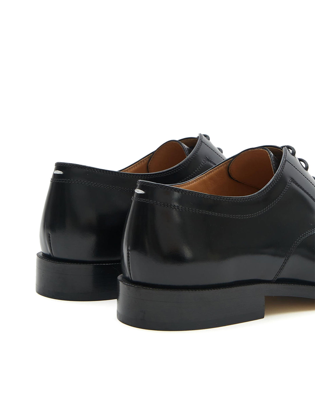 Black Tabi Lace Up Derbys