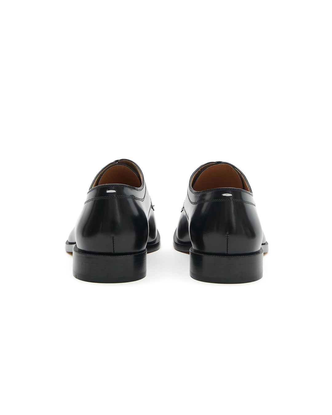 Black Tabi Lace Up Derbys