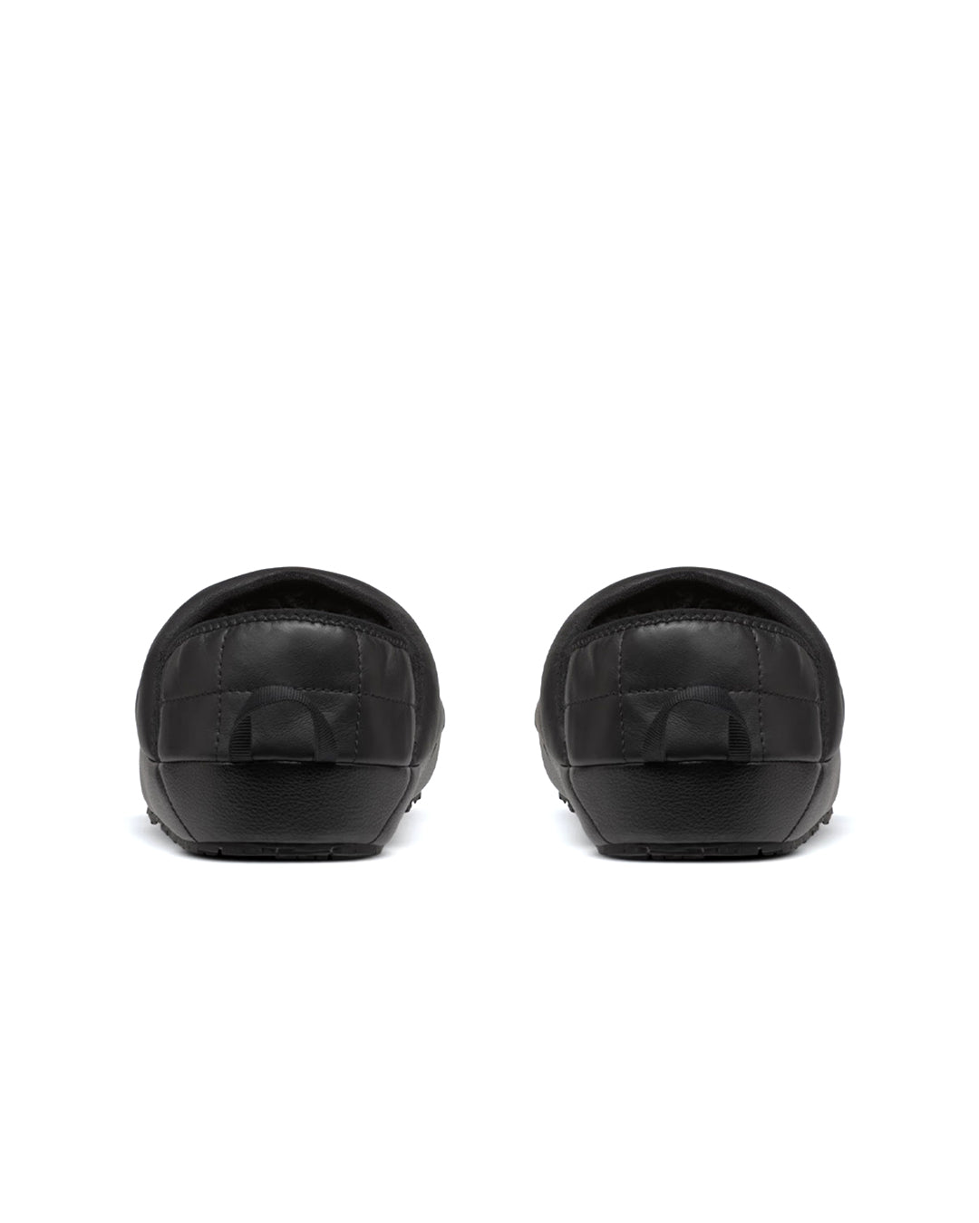 Black Thermoball Traction Leather Mules