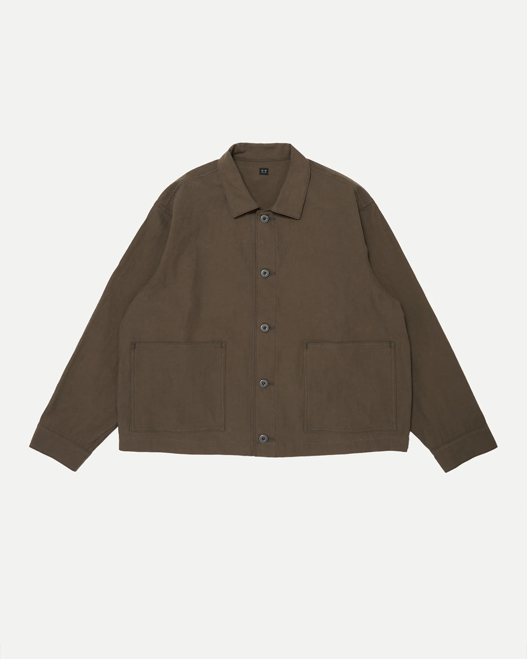 Brown Coated Cotton Drizzler Jacket – FAVRICS
