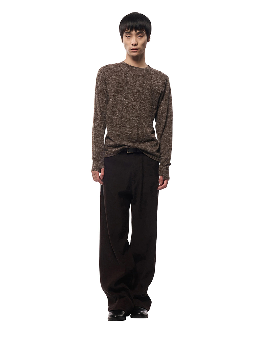 Brown Moku Hemp Blend Landes Top