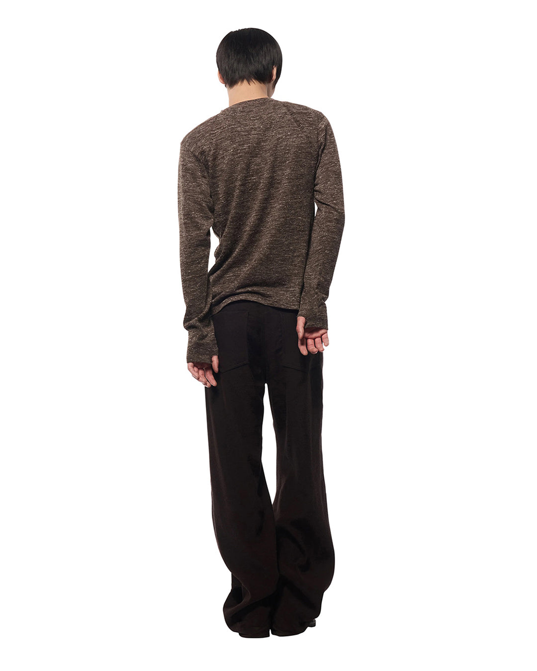 Brown Moku Hemp Blend Landes Top