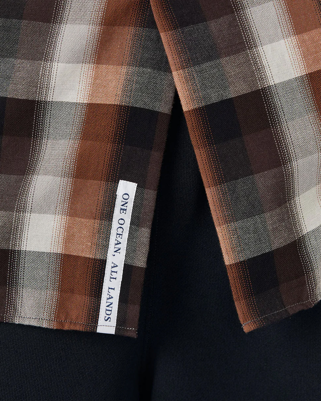 Brown Regular Collar Wind Shirt