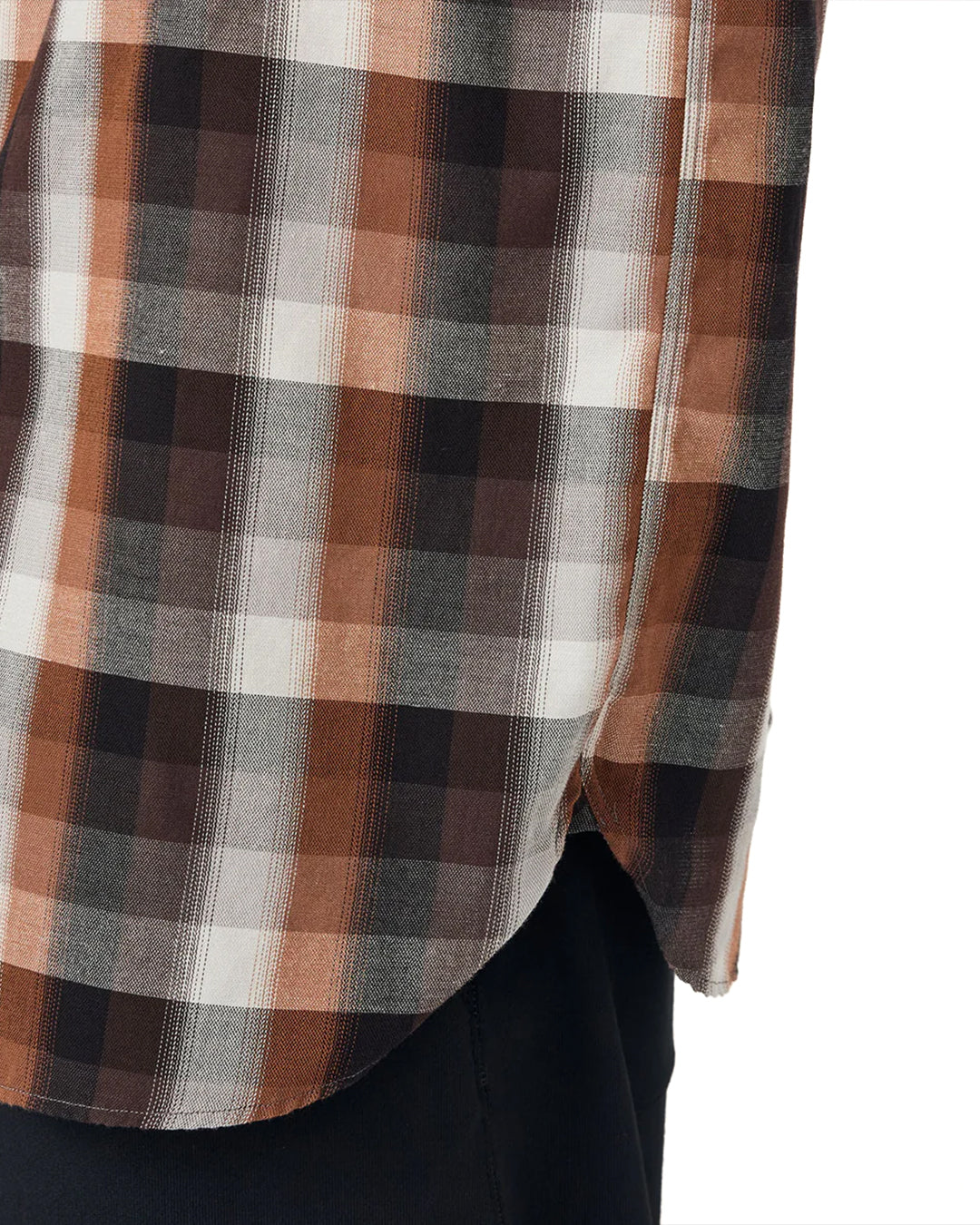 Brown Regular Collar Wind Shirt