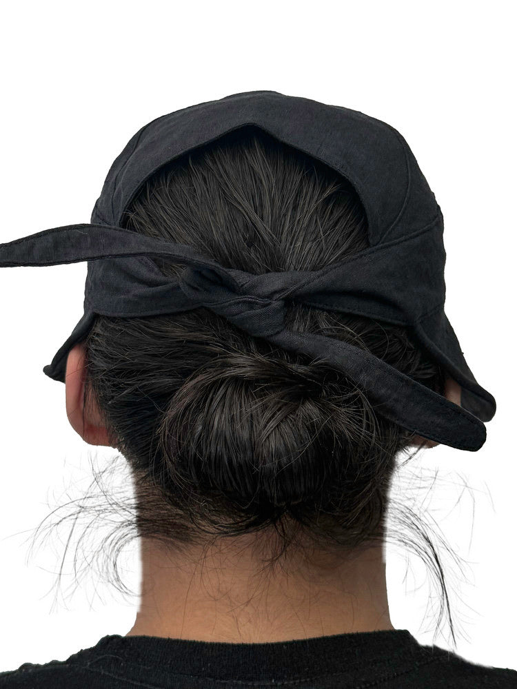 Black Hemp Cap