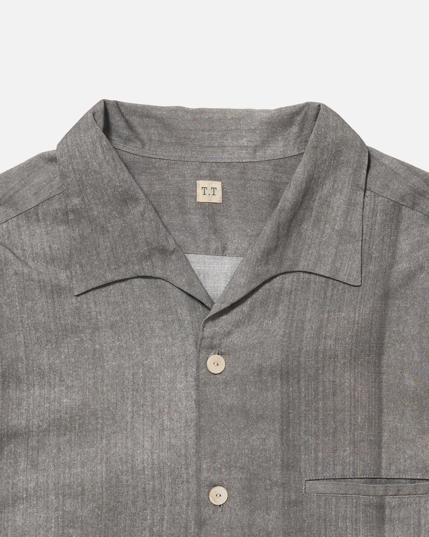 Hand Drawn Sumi Lot.108 50S Italian Collar Shirt